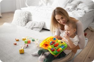 Ricokids Chodzik edukacyjny z muzyką 2w1 RK-744 Ricokids biały 6