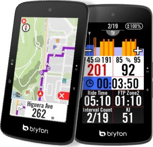 Nawigacja GPS Bryton [Zestaw] LICZNIK ROWEROWY GPS BRYTON RIDER S800T SPD+CAD+HRM + Radar rowerowy Bryton GARDIA R300L 2