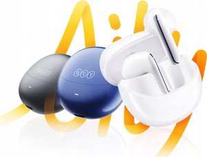 Słuchawki QCY Bezprzewodowe douszne TWS HT 10 Pro, ANC (białe) 5