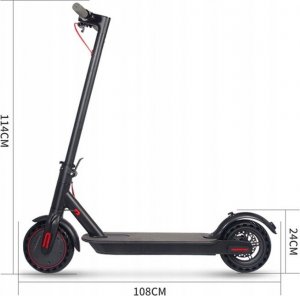 Hulajnoga elektryczna HULAJNOGA ELEKTRYCZNA IP54 3 TRYBY 125KG 20KM/H SZYBKA WYTRZYMAŁA MOCNA 5
