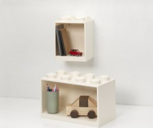 Room Copenhagen LEGO Regal Brick Shelf 8+4, Set 41171731 (blue, 2 shelves) 4