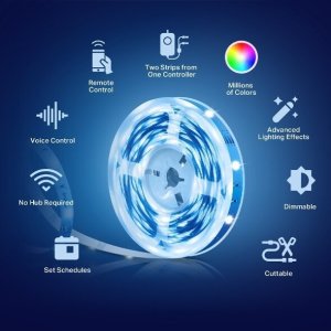 Taśma LED TP-Link Tapo L900-10 inteligentny WiFi LED pásek (barevný,2,4GHz, 2x5m) 8