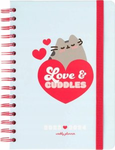 Pusheen Planner tygodniowy 2023/2024 z kolekcji Purrfect Love (14.8 x 21 cm) 2