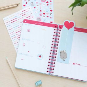 Pusheen Planner tygodniowy 2023/2024 z kolekcji Purrfect Love (14.8 x 21 cm) 5