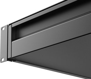 Caymon CAYMON RD220L/B Szuflada z zamkiem do szaf rack 19" 2U, wersja czarna 3