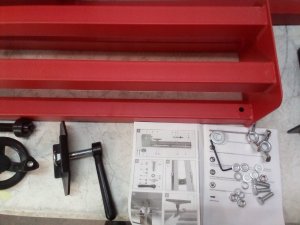 Einhell Einhell lathe TC-WW 1000/1 (red/black, 400 watts) 3