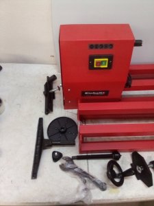 Einhell Einhell lathe TC-WW 1000/1 (red/black, 400 watts) 4