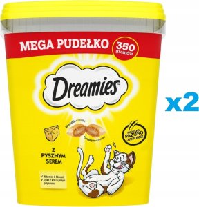 Dreamies DREAMIES Przysmak Mega Pudełko Pyszny Ser dla kota op. 350g 3