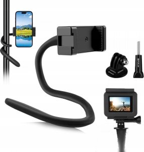 Statyw Puluz Giętki Elastyczny Statyw Monopod Uchwyt 44cm Do Kamer Gopro Sjcam Xiaomi Dji Insta360 / Telefonów / Aparatów - Gwint 1/4"" Iso / Pu882b 10