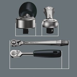 Zestaw narzędzi Wera Wera 2go SHK 1 tool set for sanitary, heating and air conditioning technology, tool set (black, 36 pieces) 14