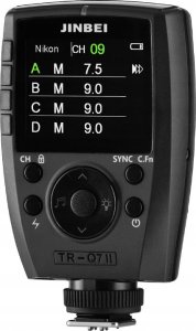 Jinbei Radiowy wyzwalacz bateryjny Jinbei TR-Q7II z uniwersalną stopką 4