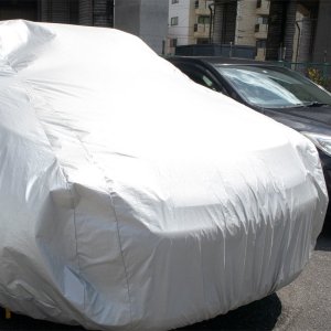 Retoo Pokrowiec Plandeka na samochód PEVA duży Auto L 9
