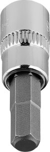 Neo Końcówka sześciokątna H6 na nasadce 1/4", krótka, 37 mm 5