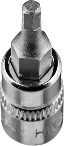 Neo Końcówka sześciokątna H3 na nasadce 1/4", krótka, 37 mm 3