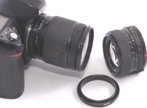 JJC Pierścień odwrotnego mocowania FreePower obiektywy 49 i 67 mm 4