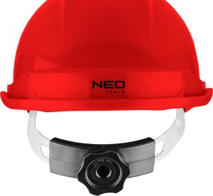 Neo Hełm przemysłowy z paskiem podbródkowym, czerwony 5