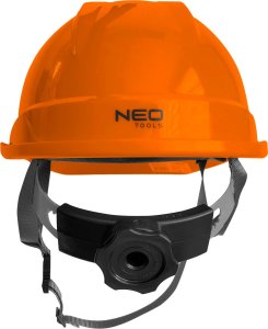Neo Hełm przemysłowy z paskiem podbródkowym pomarańczowy (97-225) 2
