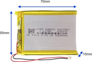 Liter Energy Battery Akumulator Rechargeable 4000mAh 1 szt. 2