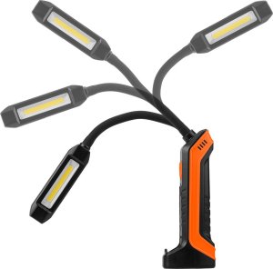 Neo Lampa warsztatowa akumulatorowa 400 lm COB + latarka 3