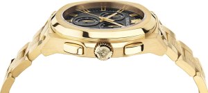 Zegarek Versace Zegarek męski Versace VEZ800621 złoty 3