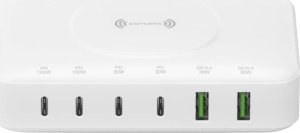 Ładowarka 4smarts 4smarts 7in1 GaN Ladestation 100W Wireless Charger, weiß 5
