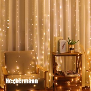 Heckermann Girlanda Led Heckermann Ys-0003 3X3M 300Led Warm 6
