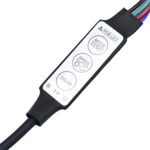 vidaXL Szafka nocna z oświetleniem LED, ścienna, biała 12
