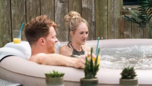SPA ogrodowe MSpa Basen z hydromasażem dmuchane Bristol Max 8 osób SPA Bąbelki 4