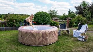 SPA ogrodowe MSpa Basen z hydromasażem dmuchane Fermo 6 osób SPA Bąbelki 6
