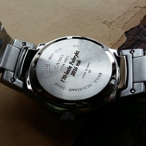 Zegarek Casio Vintage Zegarek męski Casio CA-500WEGG-9BEF czarny 3