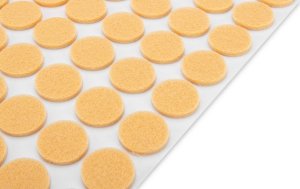 Topex Podkładki filcowe i piankowe EVA samoprzylepne, mix, 124 szt. 4