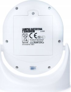 Lampka wtykowa do gniazdka Rum-Lux Lampka LBS-04 bateryjna LED z czujnikiem ruchu i zmierzchu RUM-LUX 2
