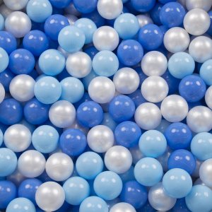 Selonis Boisko BO-100X z piłeczkami 6cm granatowy: babyblue-niebieski-perła 180x122x62/900piłek Zabawka kojec 3