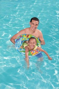 Bestway Dmuchane kółko do pływania Leśny Świat BESTWAY Winyl 56cm 12