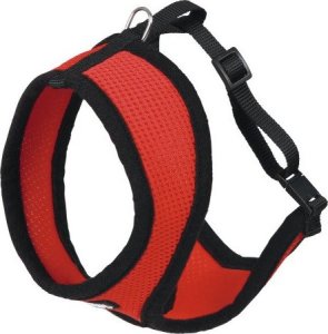 Kerbl Szelki z lamówką + smycz 120cm dla kota Czerwone 3