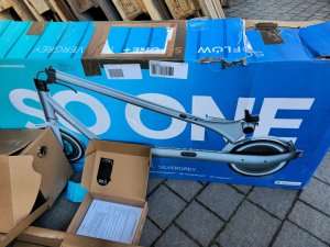 Hulajnoga elektryczna SoFlow - SO ONE+ E-Scooter 7,8 Ah srebrnoszary, z dopuszczeniem na drogach 11
