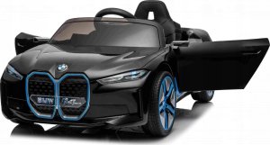 BMW Autko i4 na akumulator dla dzieci Złoty + Wolny Start + EVA + Audio LED + Pilot 2