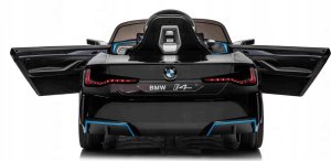 BMW Autko i4 na akumulator dla dzieci Złoty + Wolny Start + EVA + Audio LED + Pilot 5
