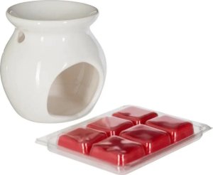 Atmosphera Kominek zapachowy na wosk, RED FRUIT, 30 g, zestaw 2