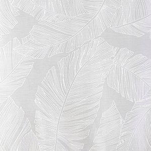 Atmosphera Firanki kuchenne krótkie Leaf, wzór liści, 2 sztuki, 60 x 90 cm 3