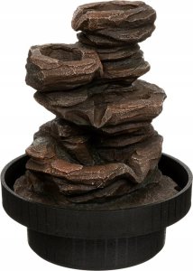 Atmosphera Mini fontanna zen Sharmila, żywica, wys. 22,5 cm 4