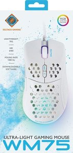 Mysz Deltaco Deltaco Gaming Baltas LINE WM75 Lengva žaidimų pelė, RGB, balta GAM-108-W 7