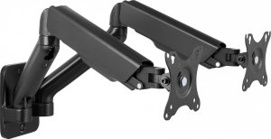 Deltaco Uchwyt ścienny na 2 monitory 17" - 32" (ARM-0361) 2
