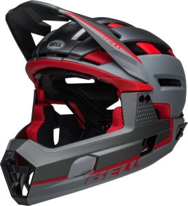 Bell Kask full face BELL SUPER AIR R Rozmiar kasku: M(55-59 cm), Wybierz kolor: Matte Cement Gray 61