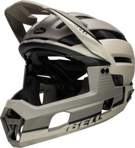 Bell Kask full face BELL SUPER AIR R Rozmiar kasku: M(55-59 cm), Wybierz kolor: Matte Cement Gray 75