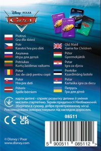 Trefl 2w1 CARS AUTA gra Karty Piotruś + Pamięć Memo Trefl 3