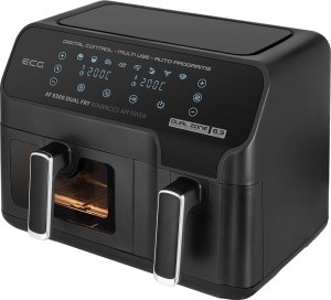 Frytkownica beztłuszczowa ECG ECG AF 8300 Dual Fry Hot air fryer, 5.2 L + 3.1 L, temperature setting 80-200 °C, 60 min timer 4