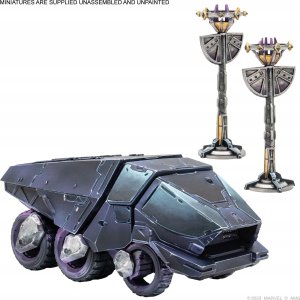 Atomic Mass Games Marvel: Crisis Protocol - Kingdom of Wakanda Terrain Pack 3