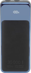 RivaCase Power Bank 30000 mAh QC/PD 65W LCD for Laptop czarny 3