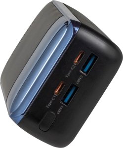RivaCase Power Bank 30000 mAh QC/PD 65W LCD for Laptop czarny 7